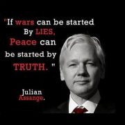 Julian has NOT been charged with Espionage but has been charged 17 times under a so called ‘Espionage Act’
