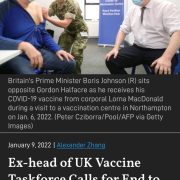 Ex-head of UK Vaccine Taskforce Calls for End to Mass Vaccinations