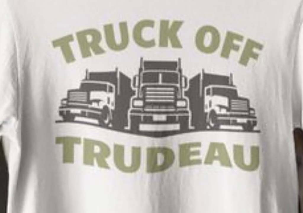 Truck off Trudeau