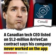 Trudeau’s ArriveScam was nothing more than a data collection scheme designed to enrich his friends