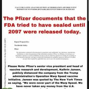 Classified Pfizer Documents Released