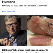 Study: Bill Gates’ Lab Grown Meat Causes Cancer In Humans