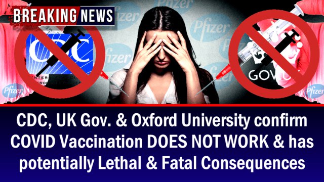 COVID Vaccination DOES NOT WORK