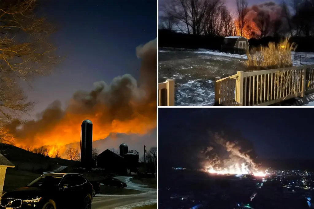 Toxic gases connected to Ohio train derailment cause concern