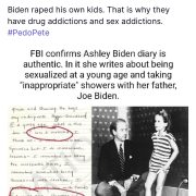 SDNY confirms Ashley Biden’s Diary, in which she accuses Joe Biden of molesting her, is legitimately HERS