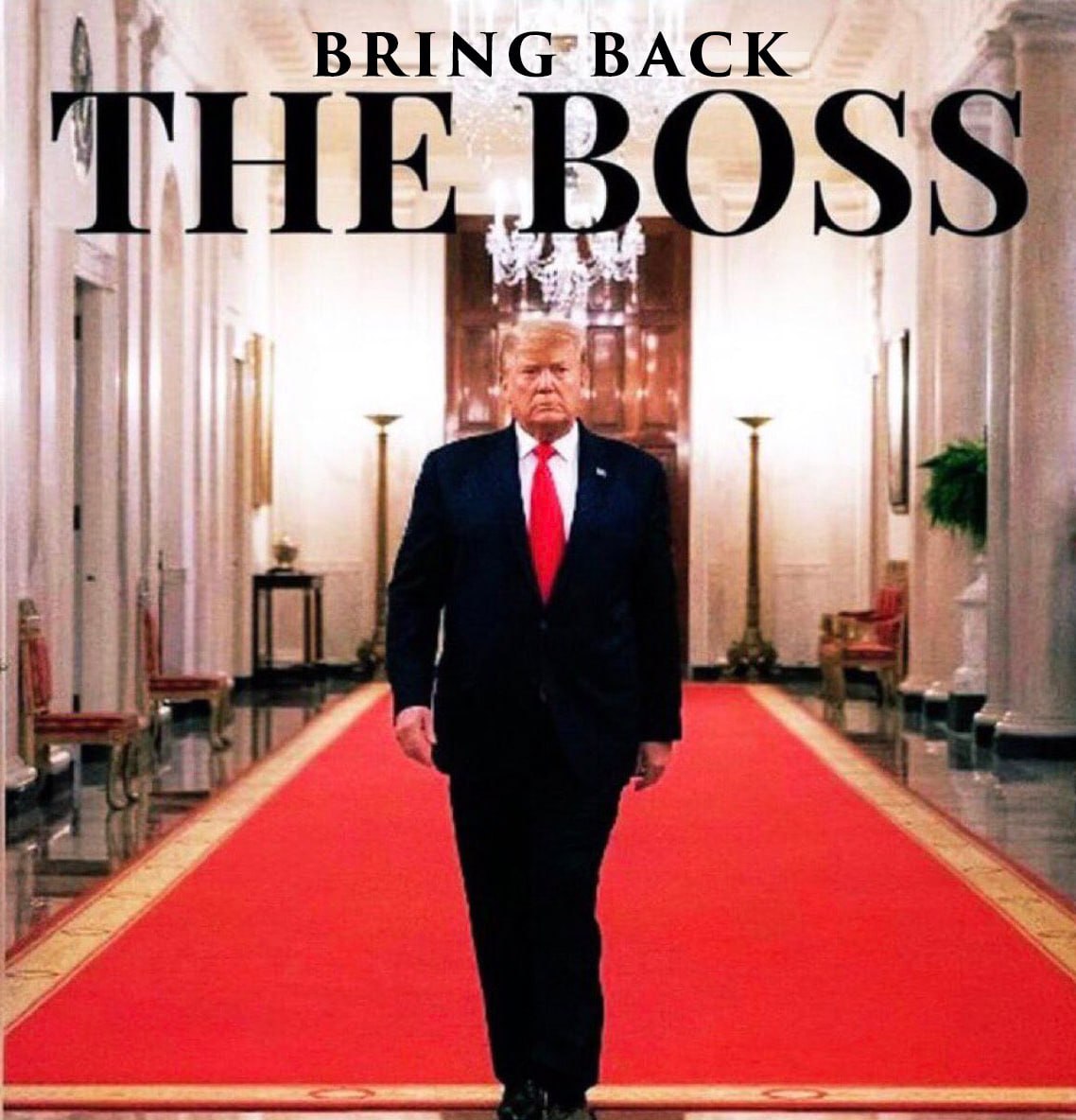 Bring Back the Boss, President Donald J Trump