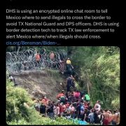DHS is Aiding and Abetting Illegal Immigrants to Cross the Southern Border of USA