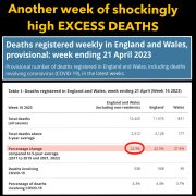 Another Week of Shockingly High Excess Deaths in England