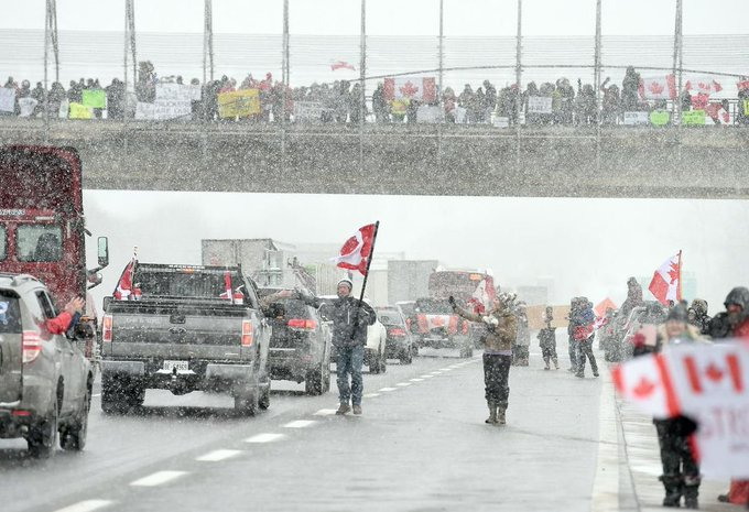 Canada Trucker Protest