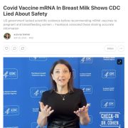 CDC Busted for Lying About mRNA Vaccine in Pregnant Women