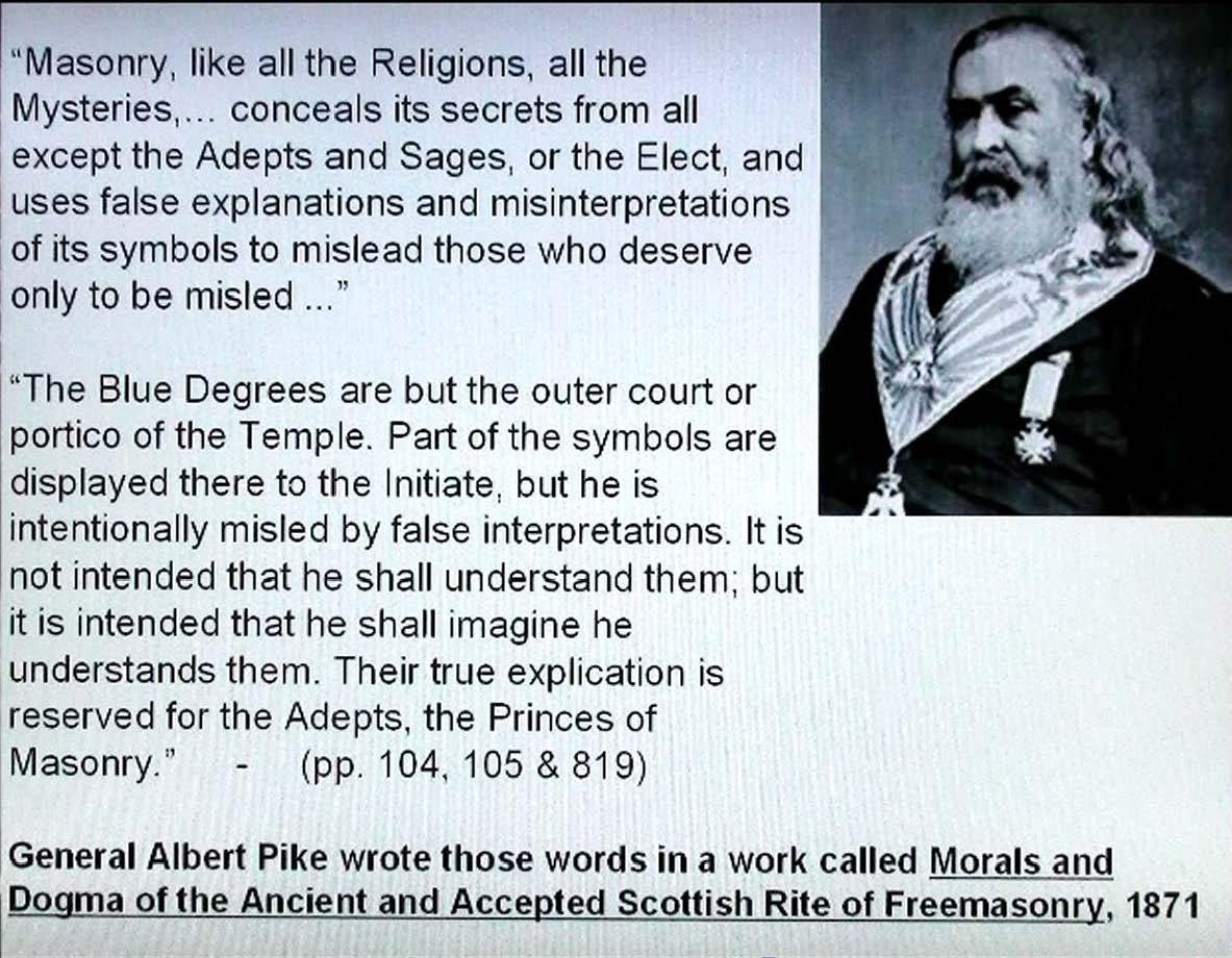 Why did the Hamas Attack happen now? How did Albert Pike know?