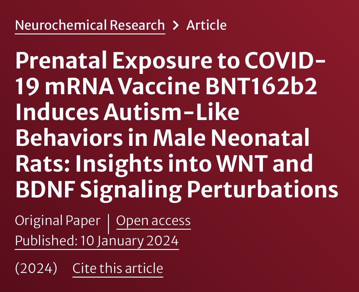 mRNA & Pregnancy – New Turkish Study: Pregnant rats were given Pfizer COVID-19 mRNA Vaccine