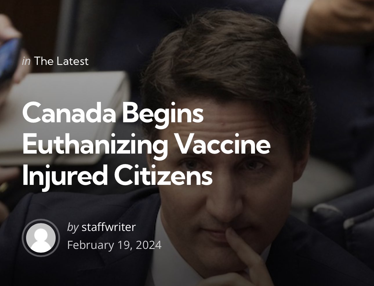Canada begins to Euthanize Vaccine Injured Citizens