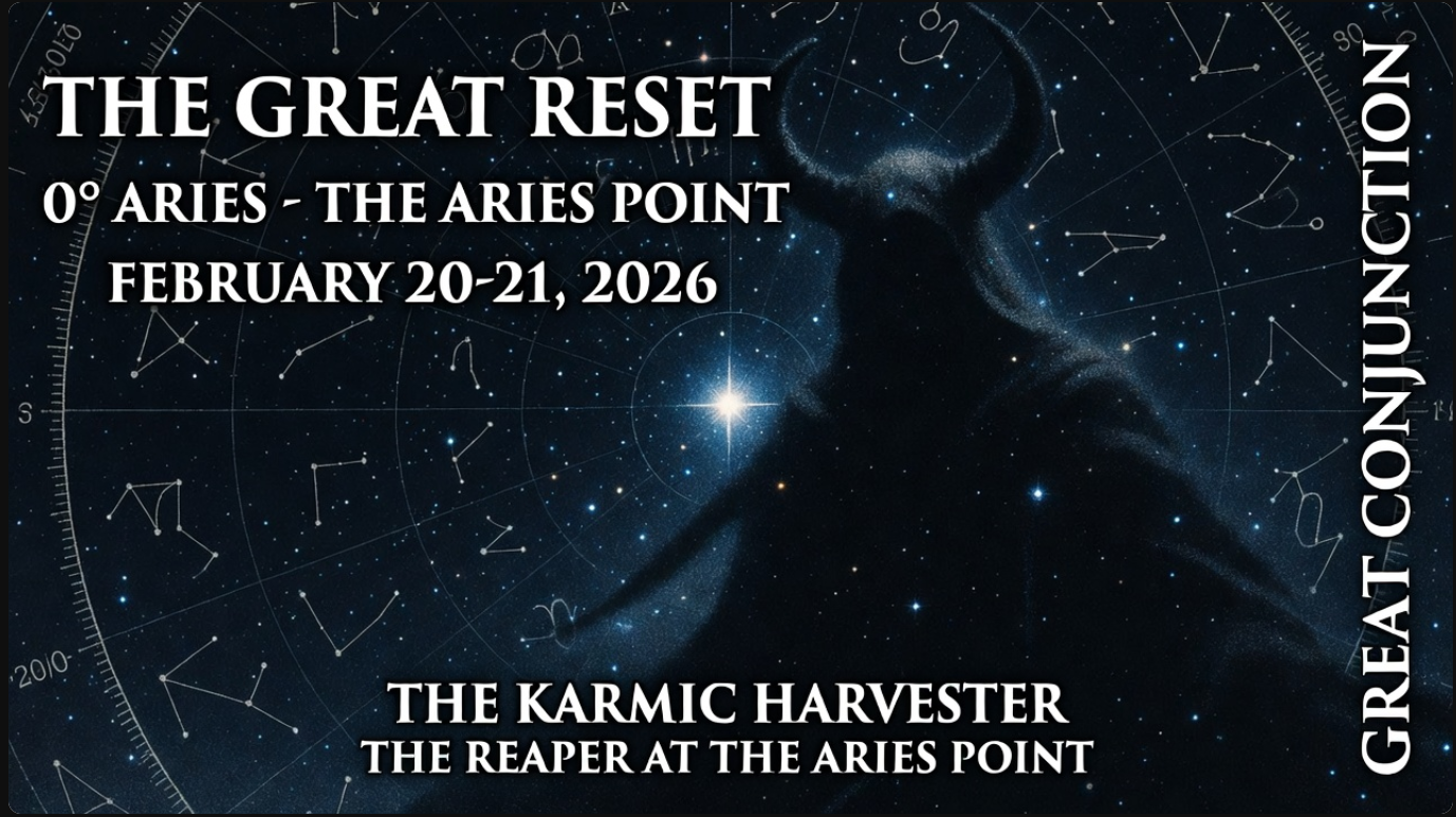 The Saturn-Neptune Conjunction and the Great Reset on Feb 21 2026