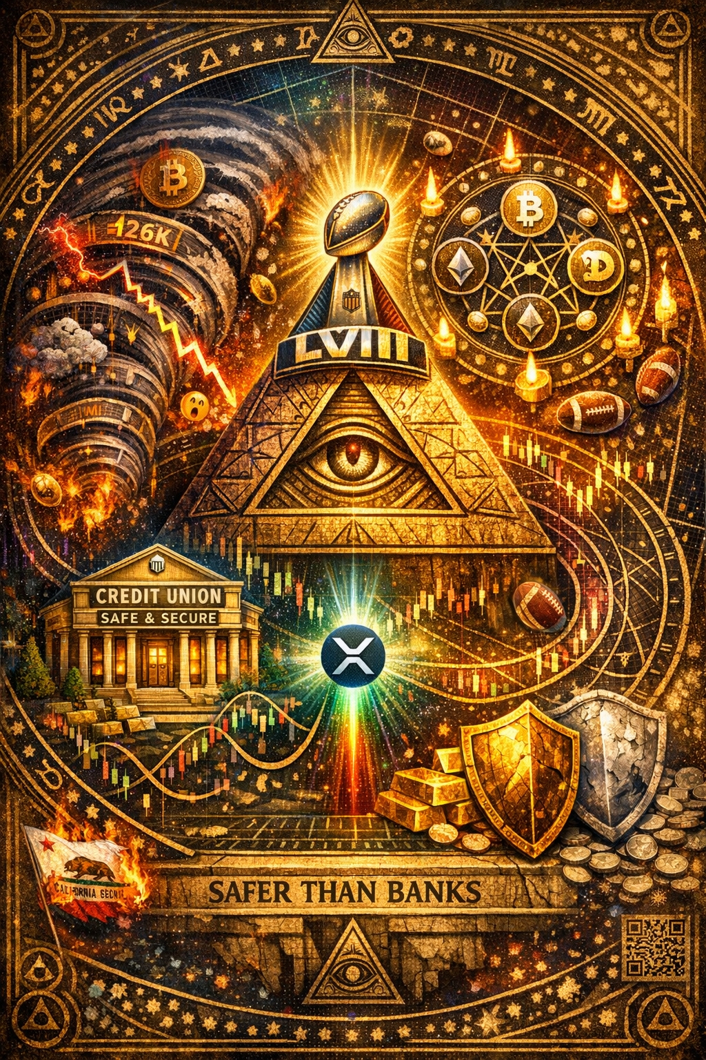 Ingersoll Lockwood Cheering Q Superbowl Victory for XRP