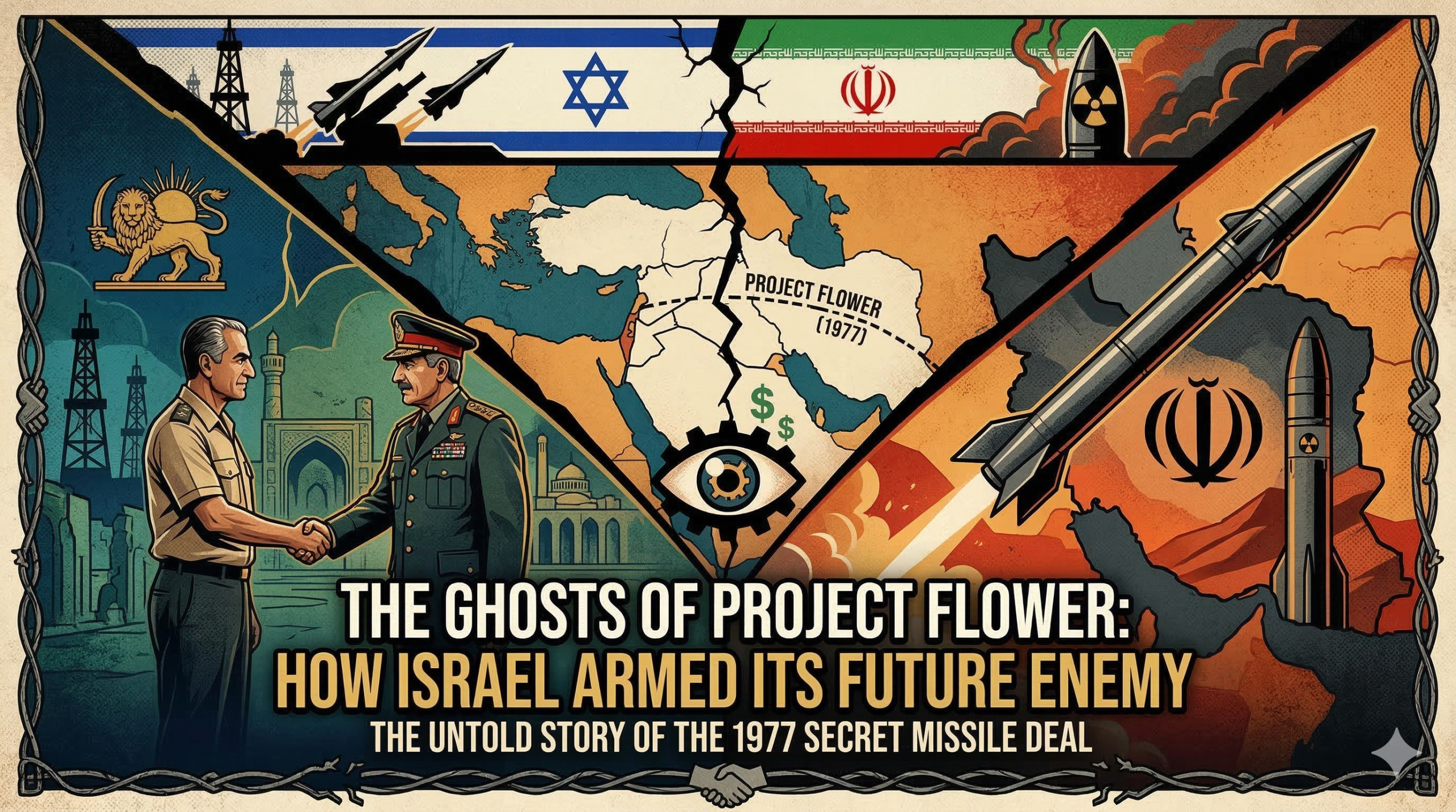 Iran Israel Secret Deal: Project Flower (1977–1979)