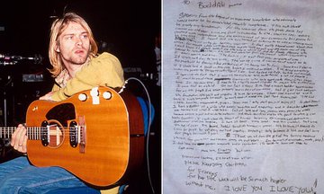 Mystery of Kurt Cobain’s Death Deepens as new Handwriting Analysis Points to Forged Suicide Note