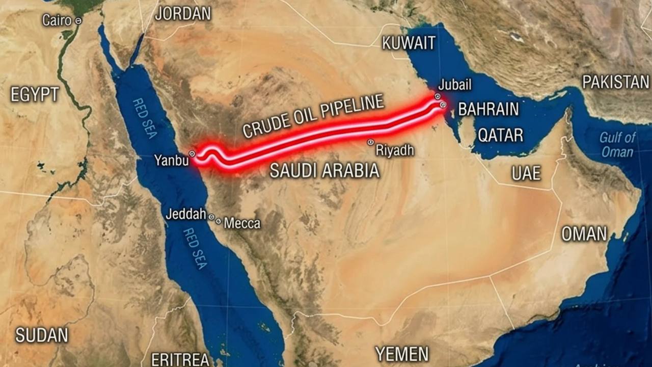 Saudi Arabia Backup Plan for the Strait of Hormuz