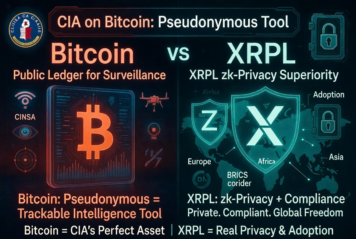 CIA Just Casually Admitted Bitcoin is Their Surveillance Tool!