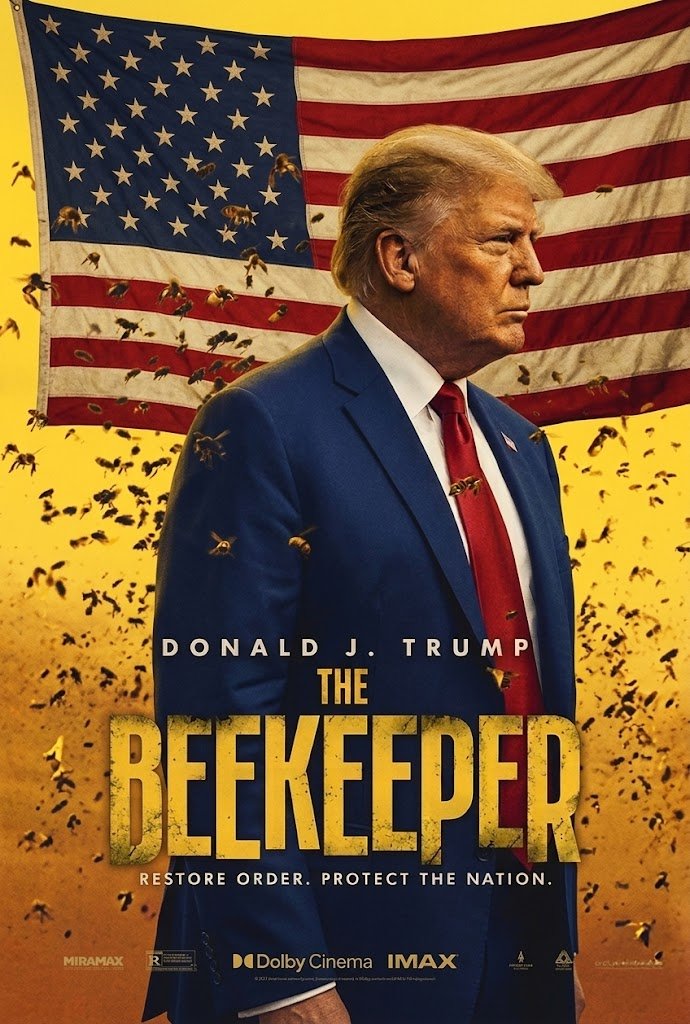 The Beekeeper and the Two Kings: White House Signals, Bee Symbolism, and the Promise of Protection