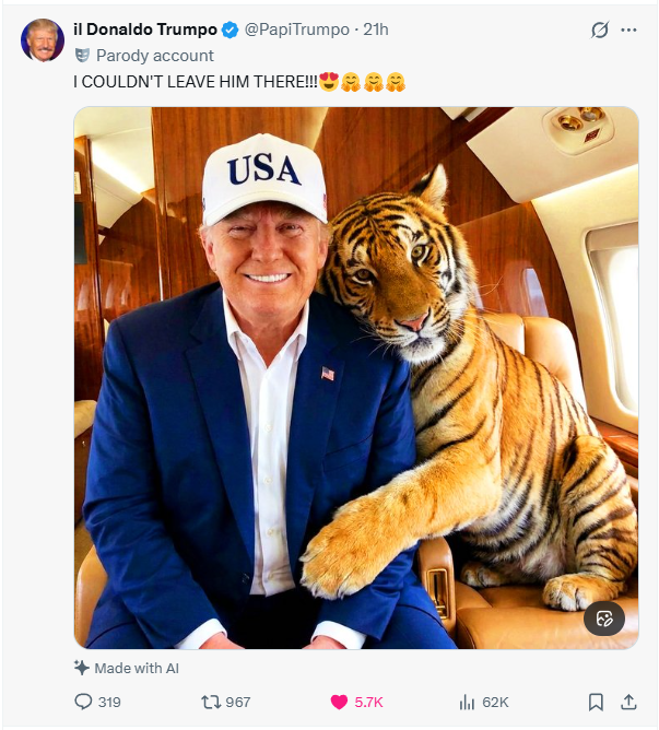 Trump Flying Home from Beijing